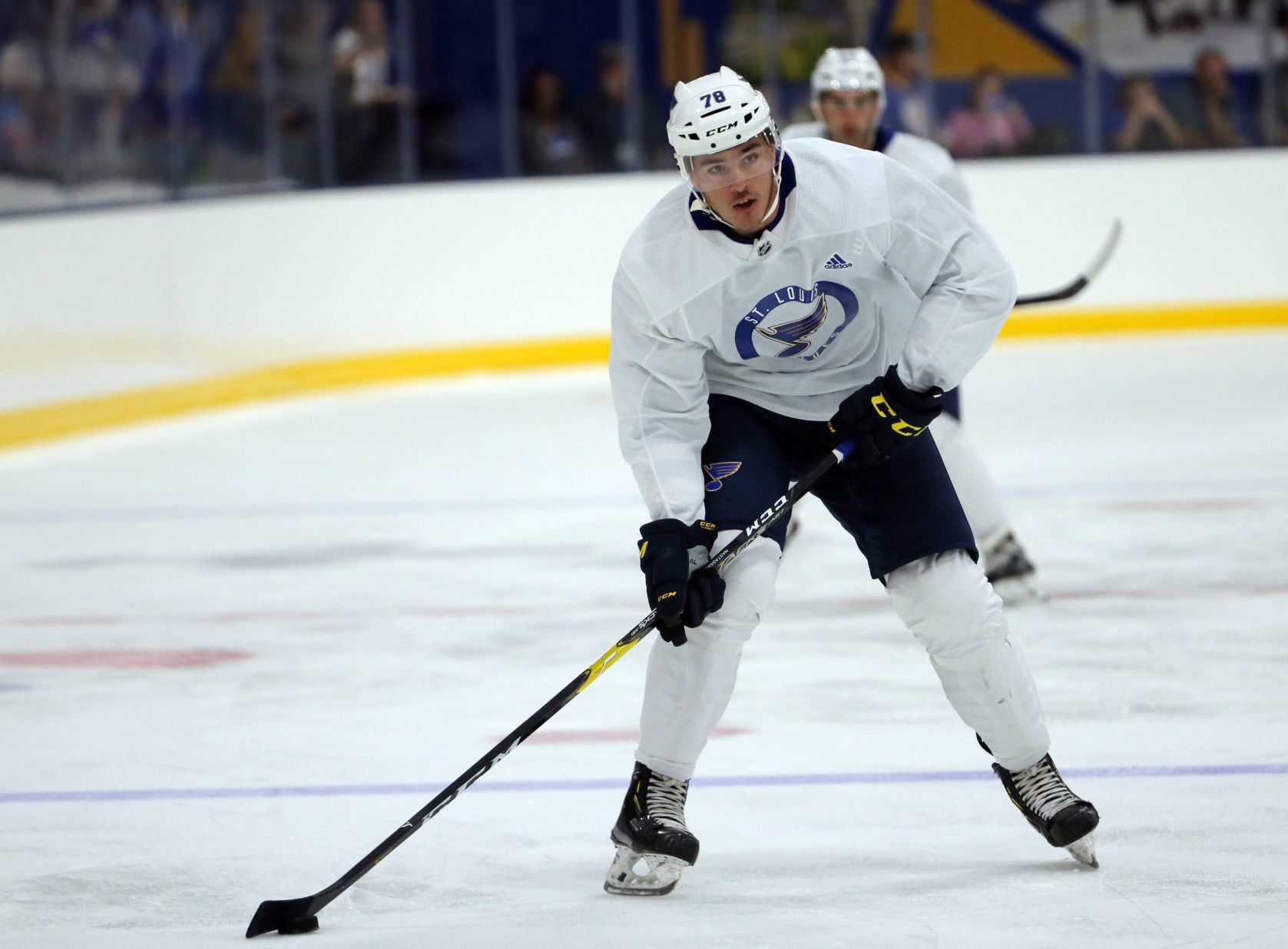 St. Louis Blues pre-season starts, Zach Nastasiuk